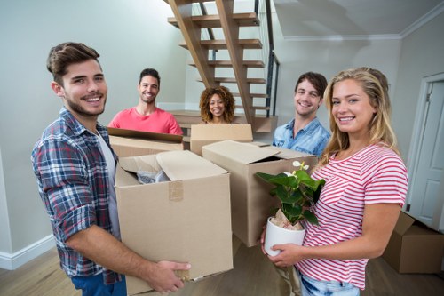 Professional man and van moving service in Tooting